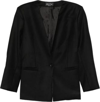 Andrea Ya'aqov pocket jacket - Black