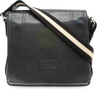 Bally Leather Shoulder Bag (Pre-Owned)