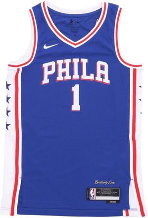 Nike Basketbal Tanktop Icon Edition Harden - Heren - Fitness - Blauw - XL - Polyester - Fitness