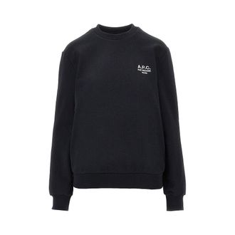 A.P.C. A. P.C. Crewneck sweatshirt with logo embroidery Woman XS
