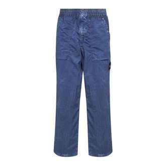 Stone Island Straight Jeans - Heren - Regular Fit Jeans - Blauw - W34 - Denim - Jeans