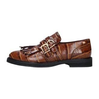 Fred De La Bretoniere Schoenen, Dames, Bruin, 36 EU, Paris Eros Loafers