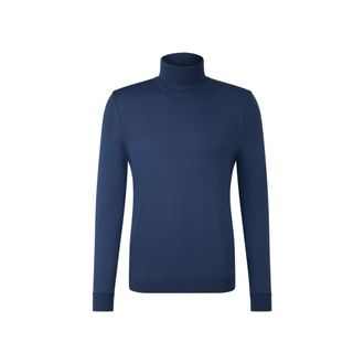 Bogner Gordon turtleneck jumper for men - Blue - XXL