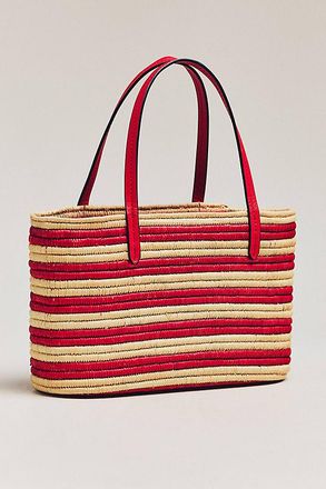 Poolside The Capri Raffia Tote Bag