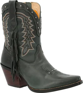 Durango Durango Womens Crush 8 Bootie Western Boot In Vintage Teal M