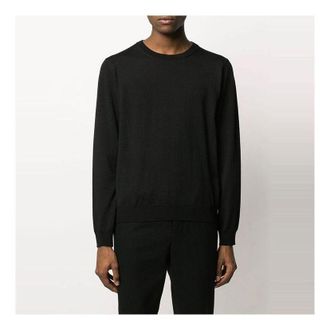 Balenciaga Back Print Interlocked BB Sweatshirt Black Green 583117T14396076