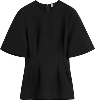 Toteme Mujer, Camisetas, Negro, Talla: S