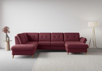 Sit&more Wohnlandschaft »Göteborg« inkl. Sitztiefenverstellung, wahlweise mit Bettfunktion & Bettkasten