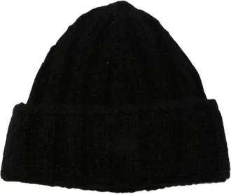 Roberto Collina 263Myb 34351 Muts - Heren - Hoeden - Zwart - ONE Size - Accessoires