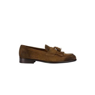 Doucal's Loafers, male, Green, Size: 11 1/2 US Du3399 Loafer