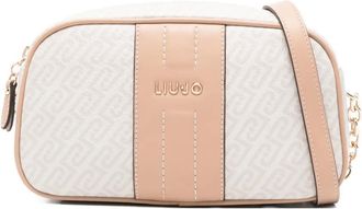 Liu Jo pattern zip cross body bag - Neutrals