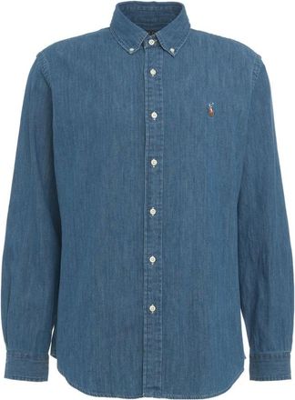 Polo Ralph Lauren Klassieke Denim Overhemd Blauw - Heren - Spijkeroverhemden - Blauw - XL - Denim - Overhemden