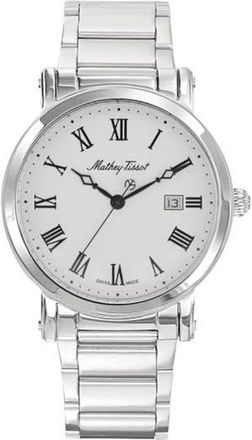 Mathey-Tissot Mathey-Tissot Mens City metal White Dial Watch