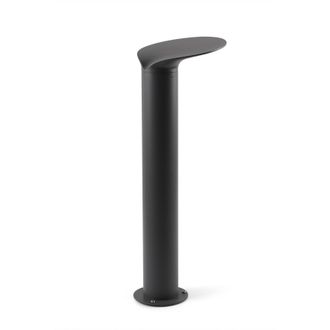 Netlighting Lotus Outdoor LED Dark Grey Bollard Lamp 18W 3000K IP65