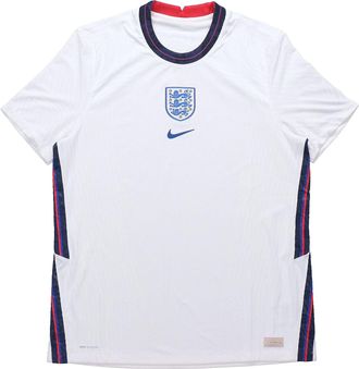 Nike England 2020 Vapor Match Home Mens Football Shirt White CD0585-100
