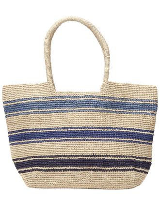 Mar Y Sol Piper Raffia Tote