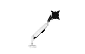 OEM Soporte De Escritorio Para Monitor En Color Negro Y Plateado Con Resorte De Gas Vesa Integrado Solidhand-bg01bw
