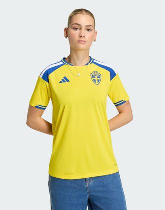 adidas Sweden 26 Home - Maglia gialla-Giallo