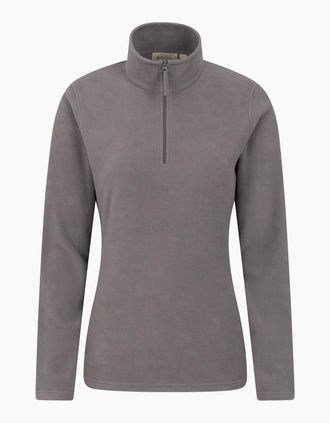 Mountain Warehouse Womens Mountain Warehouse Womens/Ladies Camber II Fleece Top - Grey - Size: 18/20