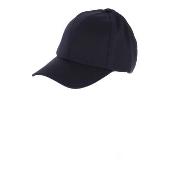 Officine G&eacute;n&eacute;rale Wollen Baseballpet - unisex - Petten - Blauw - ONE Size - Wol - Accessoires