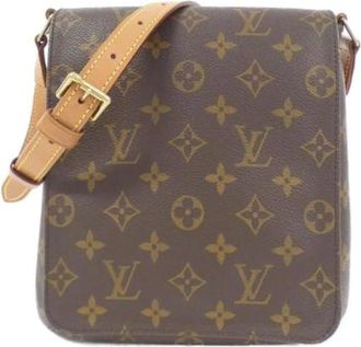 Louis Vuitton Pre-owned Cross Body Bags, female, Brown, Size: ONE SIZE Pre-owned Canvas louis-vuitton-bags