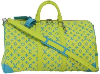Louis Vuitton Pre-owned Weekend Bag - unisex - Vintage Weekendtas - Groen - ONE Size - Vintage