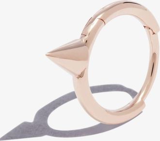 Maria Tash 18K Rose Gold Spike Hoop Earring - Womens - 18kt Rose Gold