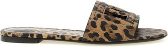 Dolce & Gabbana Leopard Print Slip On Flats