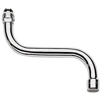 GROHE Costa onderuitloop M22x15cm voor wandkraan chroom
