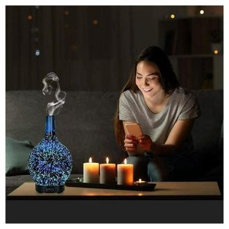 Trade Shop Trade Shop - Diffustrias Para Aromaterapia A Ultrasuon 120ml Q-xj205 7 Led Colours