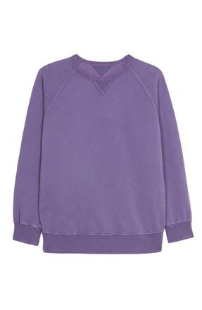 Fortela Harvard Fleece Jersey Raglan Sleeve Sweatshirt in Violet at Nordstrom, Size X-Small Eu
