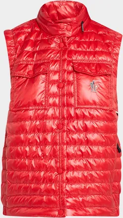Moncler Gumiane Hooded Down Vest