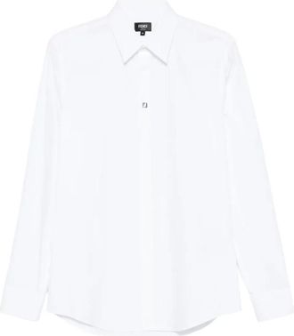 Fendi Hombre, Camisas, Blanco, Talla: 3XL