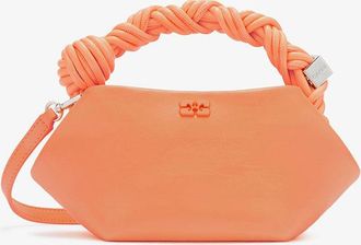 Ganni Cantaloupe Mini Bou Bag in Orange