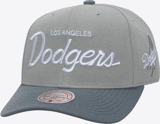 Mitchell & Ness Mens Mitchell & Ness Gray Los Angeles Dodgers Thunderstorm Head Coach Pro-Crown Adjustable Hat at Nordstrom