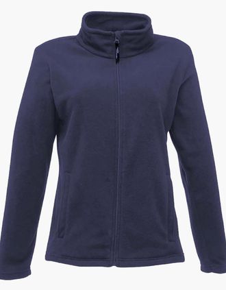 Regatta Womens Regatta Professional Womens/Ladies Microfleece Full Zip Jacket - Navy - Size: 14
