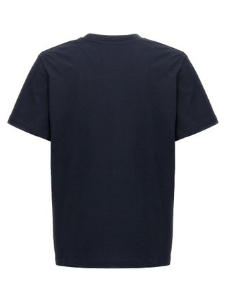 A.P.C. Logo-Embroidered T-Shirt - Navy