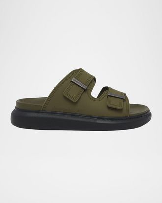 Alexander McQueen Men & apos;s Hybrid Rubber Slides