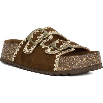 Shushop Keya Slide Sandal in Tan at Nordstrom Rack, Size 10