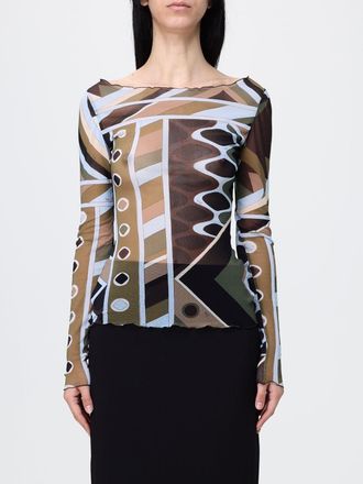 Pucci Top in tessuto tecnico stampato