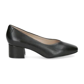 Caprice Elegante Gesloten Formele Zakelijke Schoenen - Dames - Pumps - Zwart - 36 EU - Leer - Schoenen