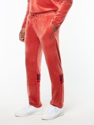 Sergio Tacchini Damarindo Velour Track Pant in Hot Sauce at Nordstrom, Size Xxx-Large