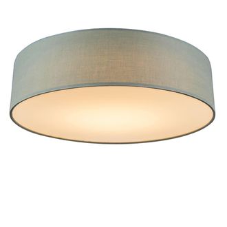 QAZQA Plaf&oacute;n verde 40 cm con led