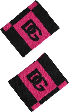 Dolce & Gabbana Training Accessories, male, Multicolor, Size: ONE SIZE Logo Cashmere Wristband