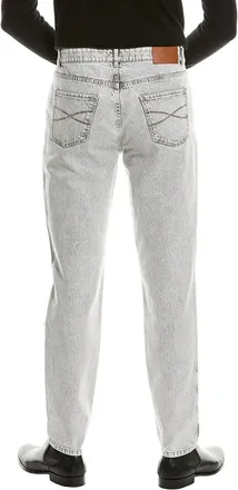 Brunello Cucinelli Light Grey Denim Jeans - Grey