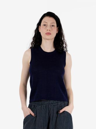 Ymc You Must Create Dot vest navy