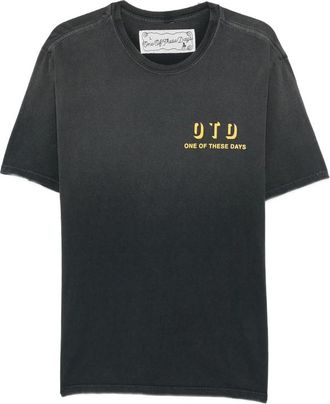 One Of These Days Logo-print Cotton T-shirt