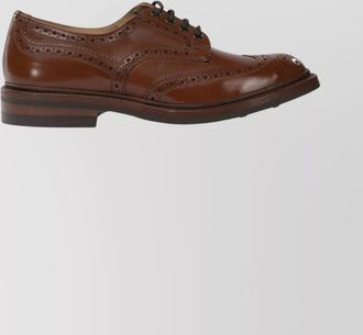 Trickers leather derby shoes