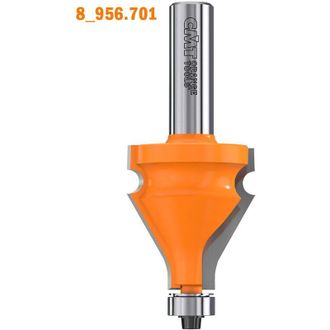 CMT 856.701.11 Fresa Para Pasamano C/rodam.hm S=12.7 D=35x38