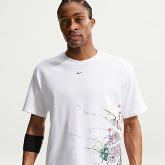 Nike Mens Basketball T-Shirt in White | II0679-100